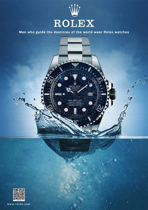 rolex watch ad